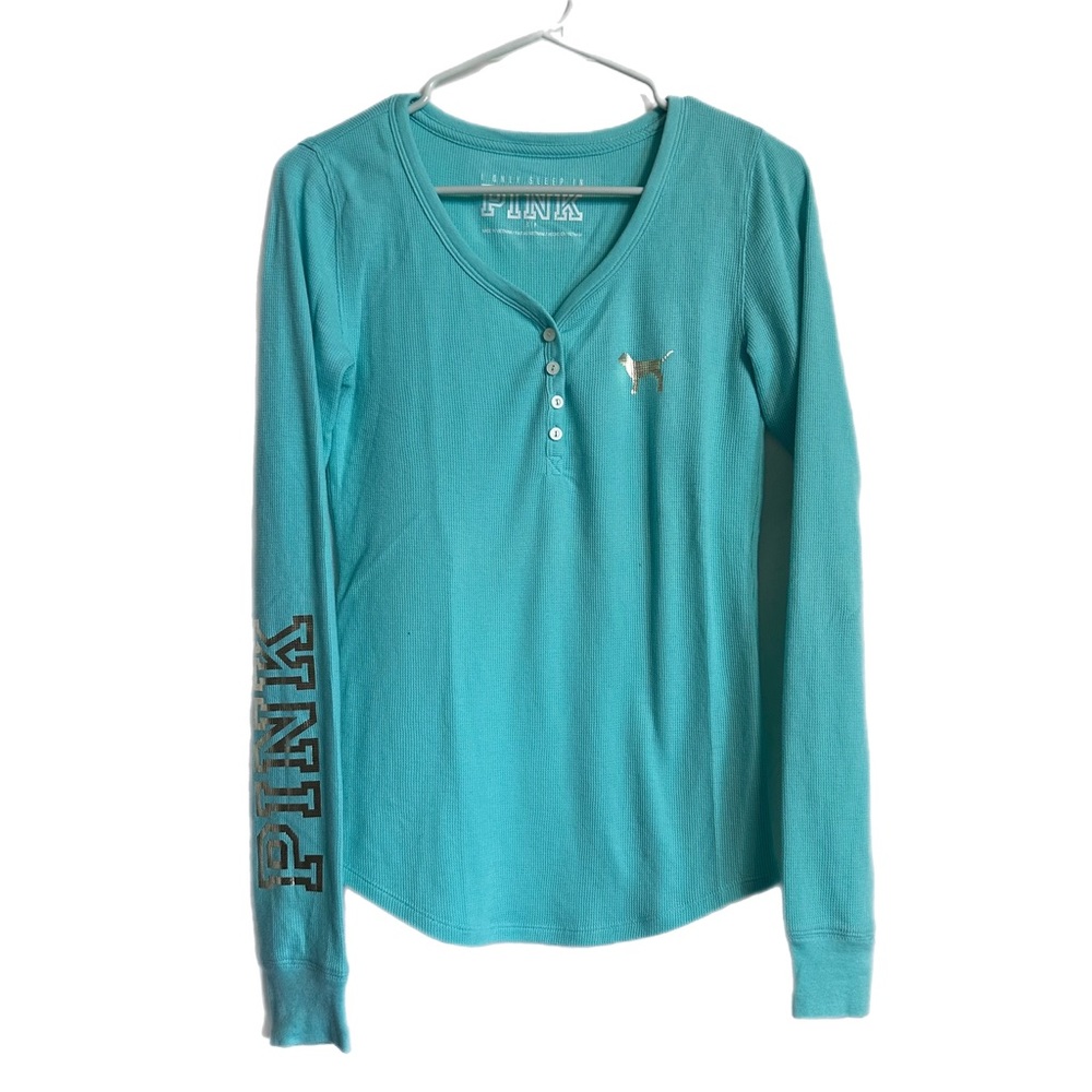 PINK Teal Top